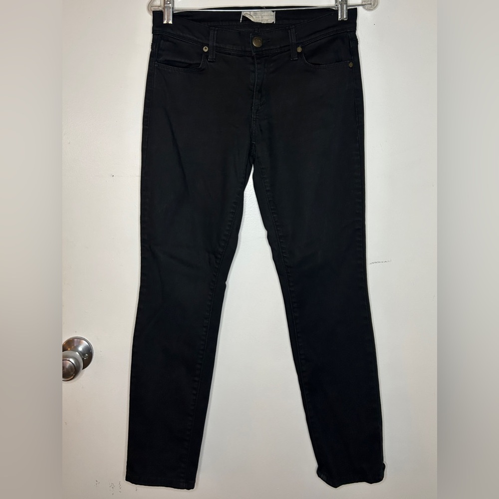 Free People Black Wash Skinny Jeans, Sz 27, Jeggings, Denim Pants